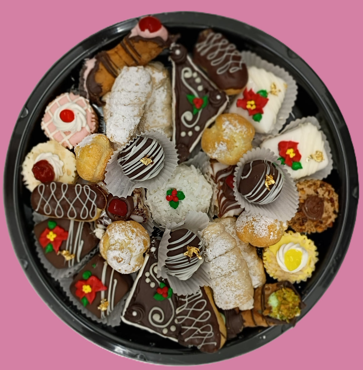 Elegant Holiday Dessert Tray