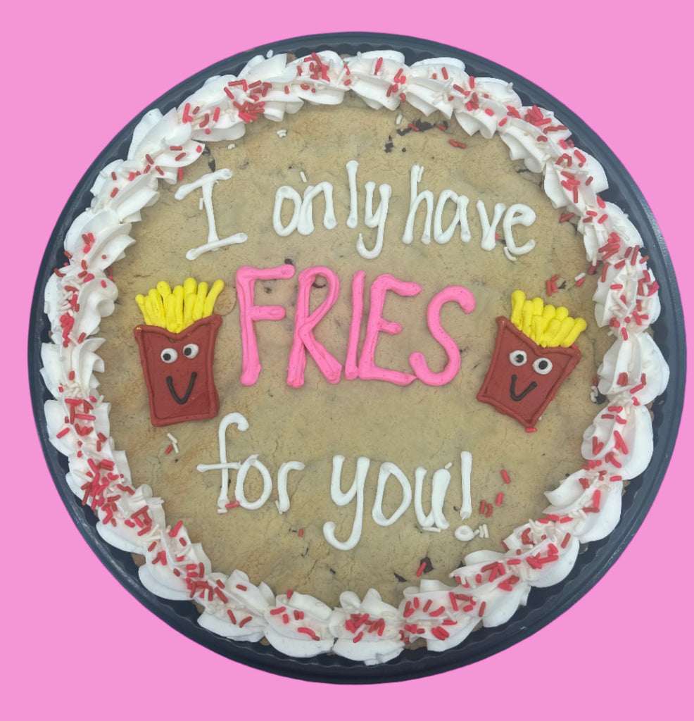 Valentine Cookie Cake