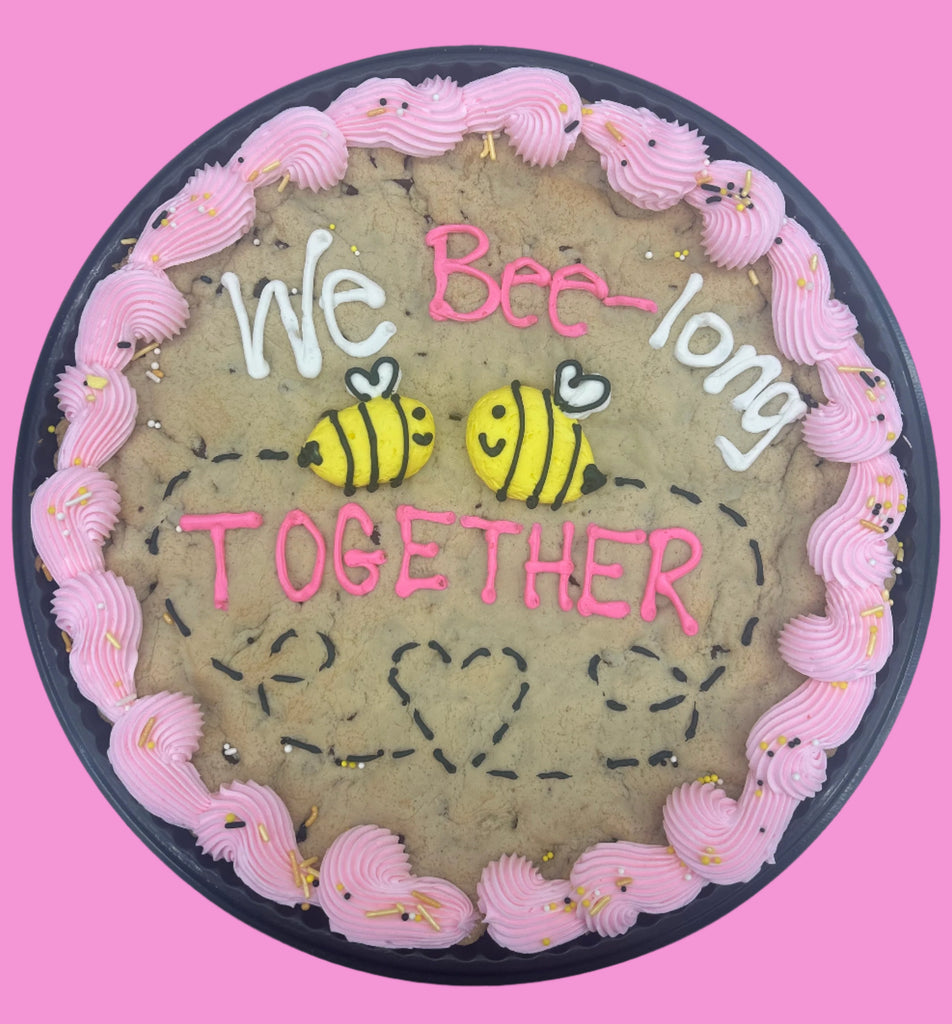 Valentine Cookie Cake