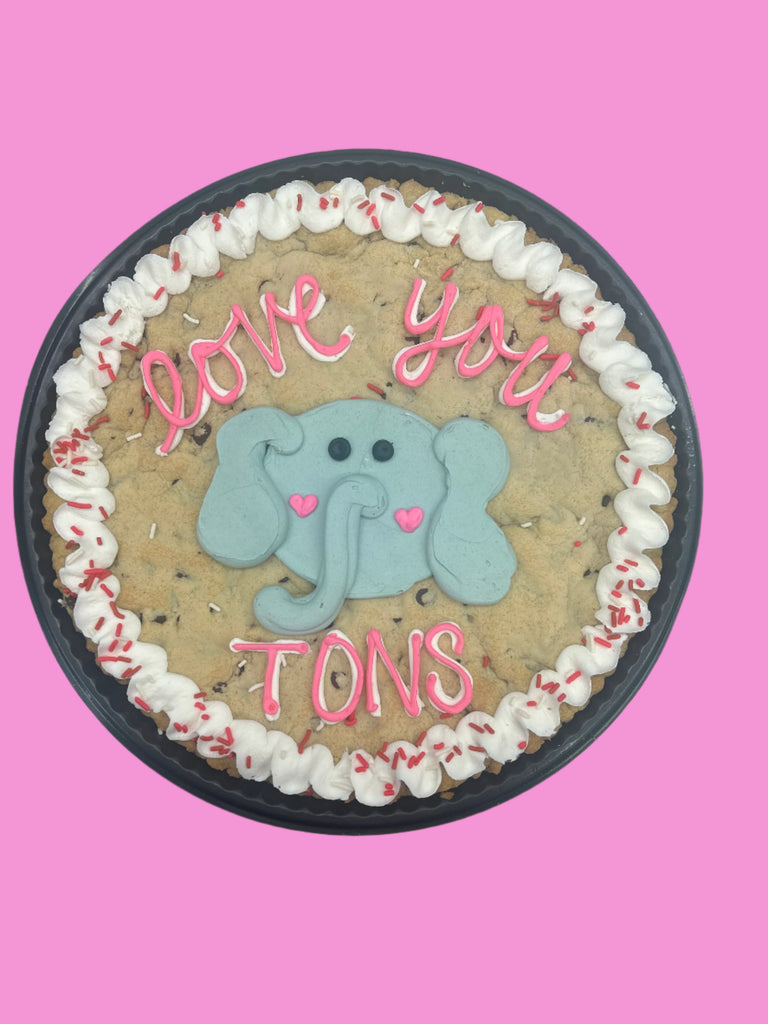 Valentine Cookie Cake