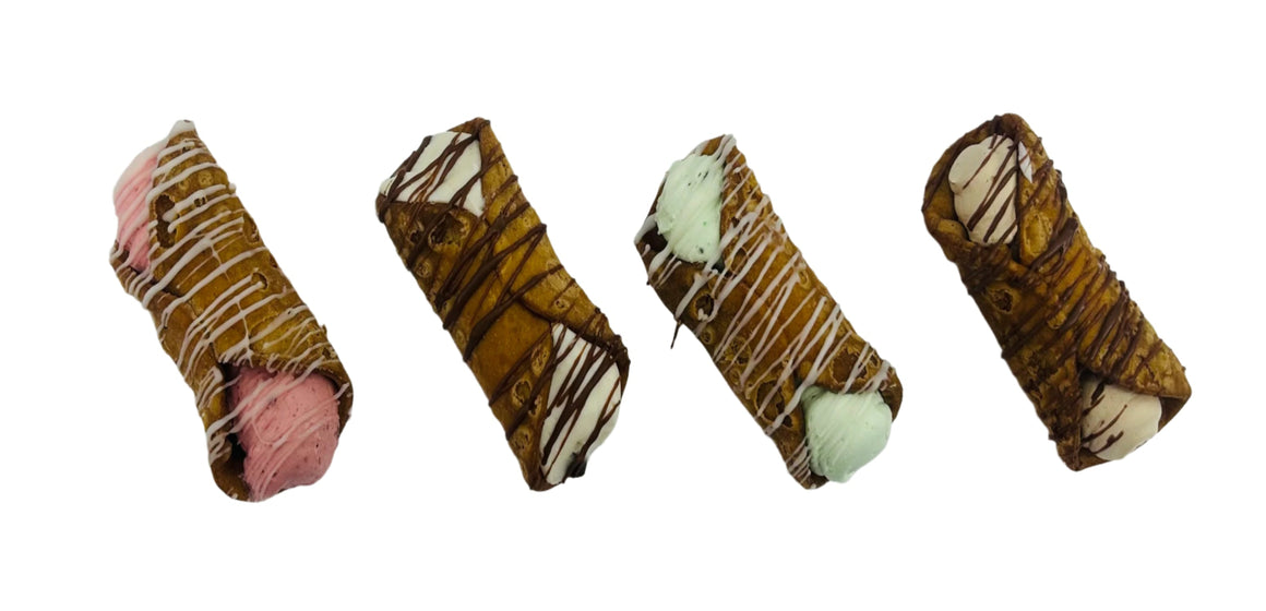 4 Pack Mini Canoli Sampler