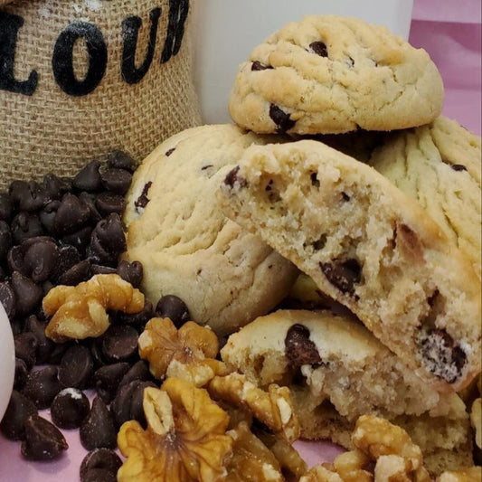 Chocolate Chip Nut Cookies