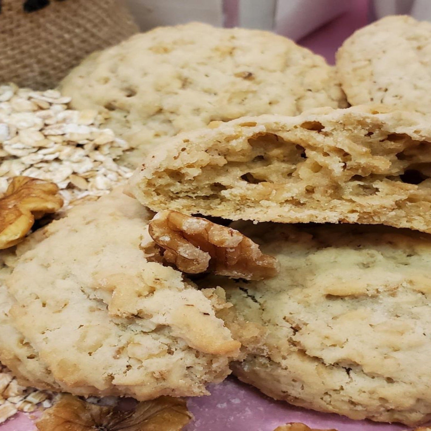 Oatmeal Nut Cookies